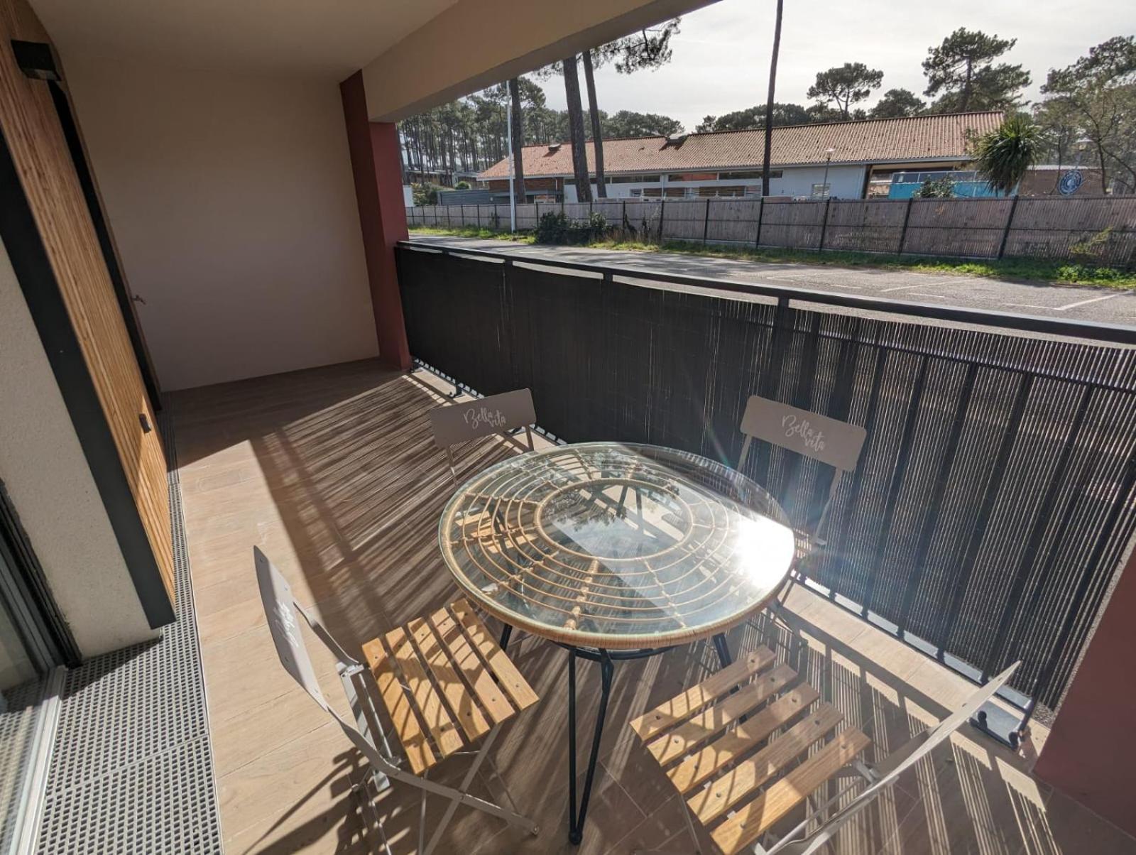 Apartamento Biscawai Chaleureux Et Cosy Avec Terrasse Biscarrosse Exterior foto